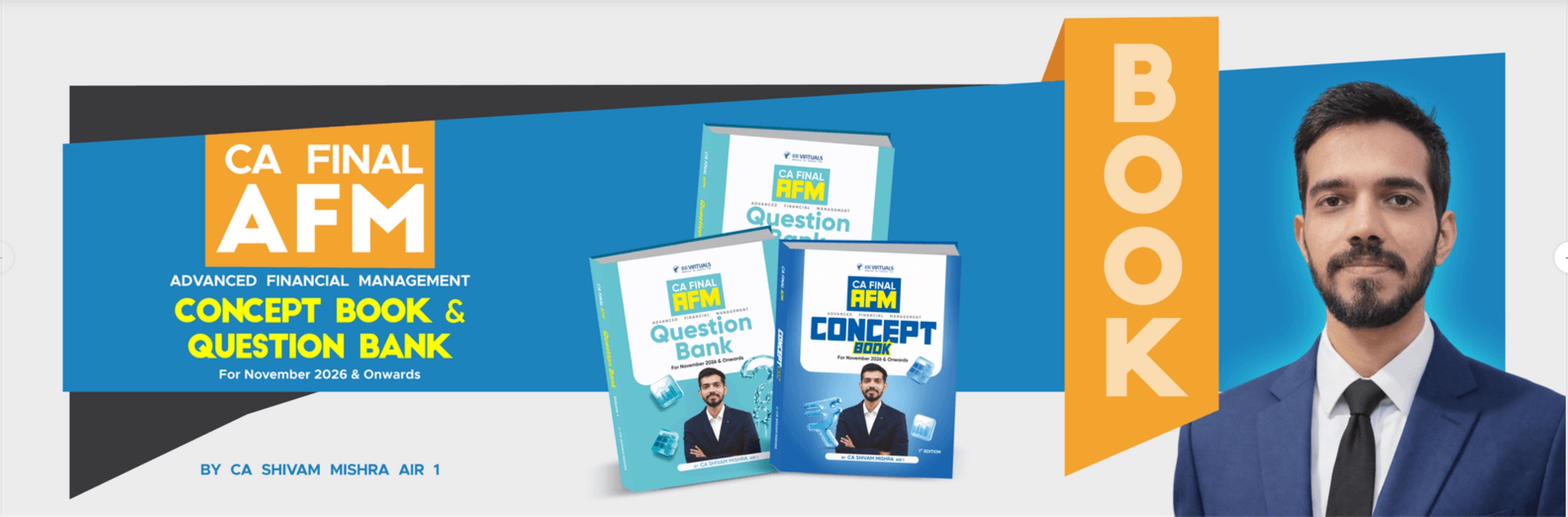 CA Final AFM concept book and question bank